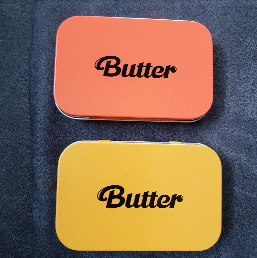 BTS Butter Tin Cans